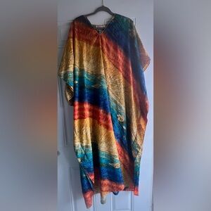 Winlar Colorful Kaftan Maxi Dress